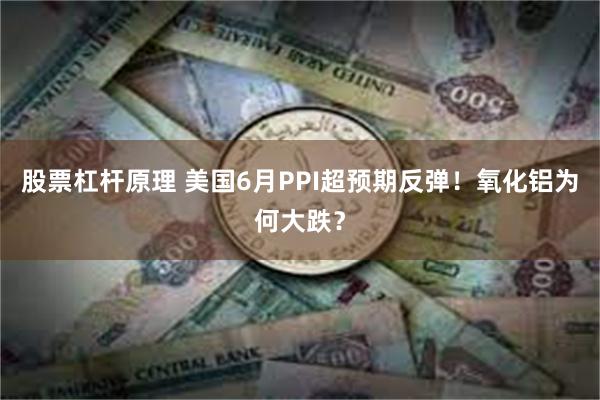 股票杠杆原理 美国6月PPI超预期反弹！氧化铝为何大跌？